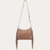 Frye Ava Fringe Crossbody Cognac Flash Sale