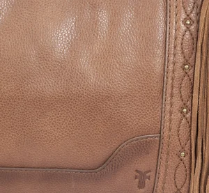 Frye Ava Fringe Crossbody Cognac Flash Sale