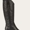 Frye Carson Pull On Wide Calf Black Flash Sale