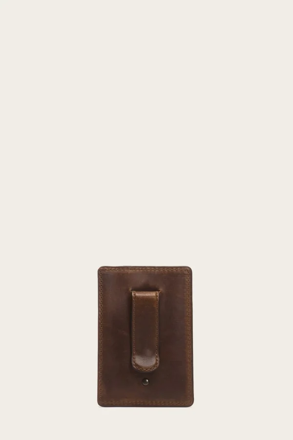 Frye Logan Money Clip Card Case Cheap