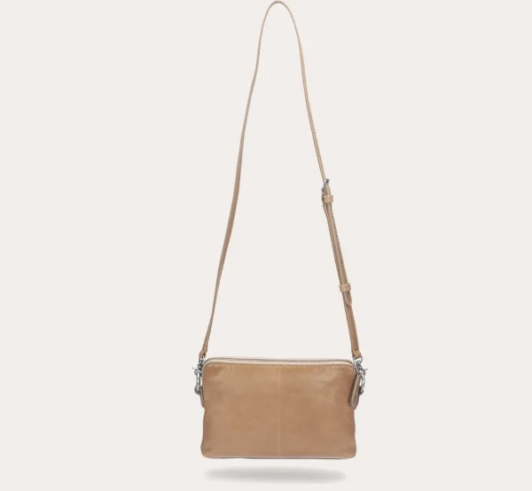 Frye Melissa Straw Crossbody Wristlet Beige Online