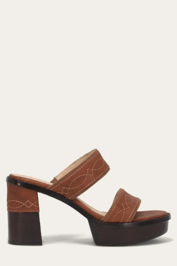 Frye Pipa Woodstock 2 Band Platform Sandal Shop